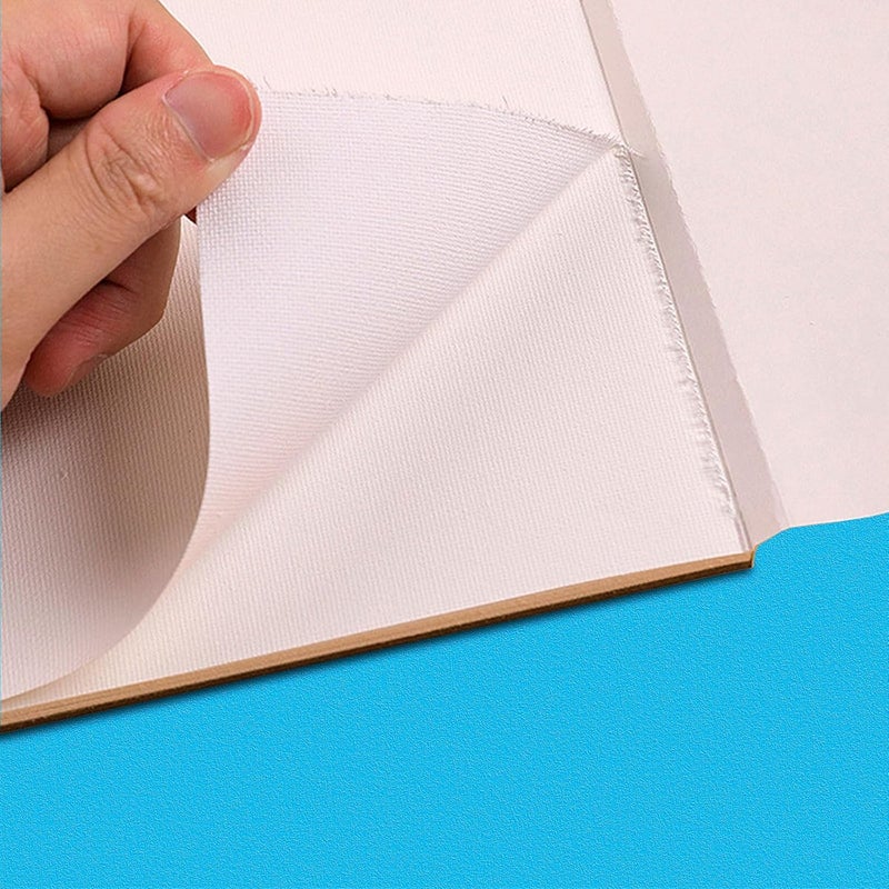 BRUTRIKS Canvas Paper Pad for Acrylic and Oil Paints, 9x12 Inch, 10 Sheets Canvas Paper(131lb/280gsm), Artist Drawing and Painting Surface - Image 4